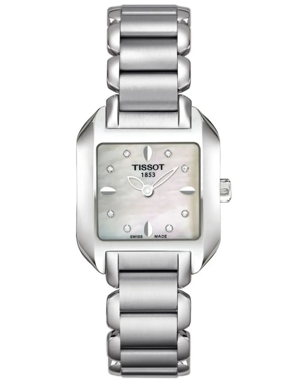 Tissot T-Wave Stainless and Diamond Watch, 24mmx20mm