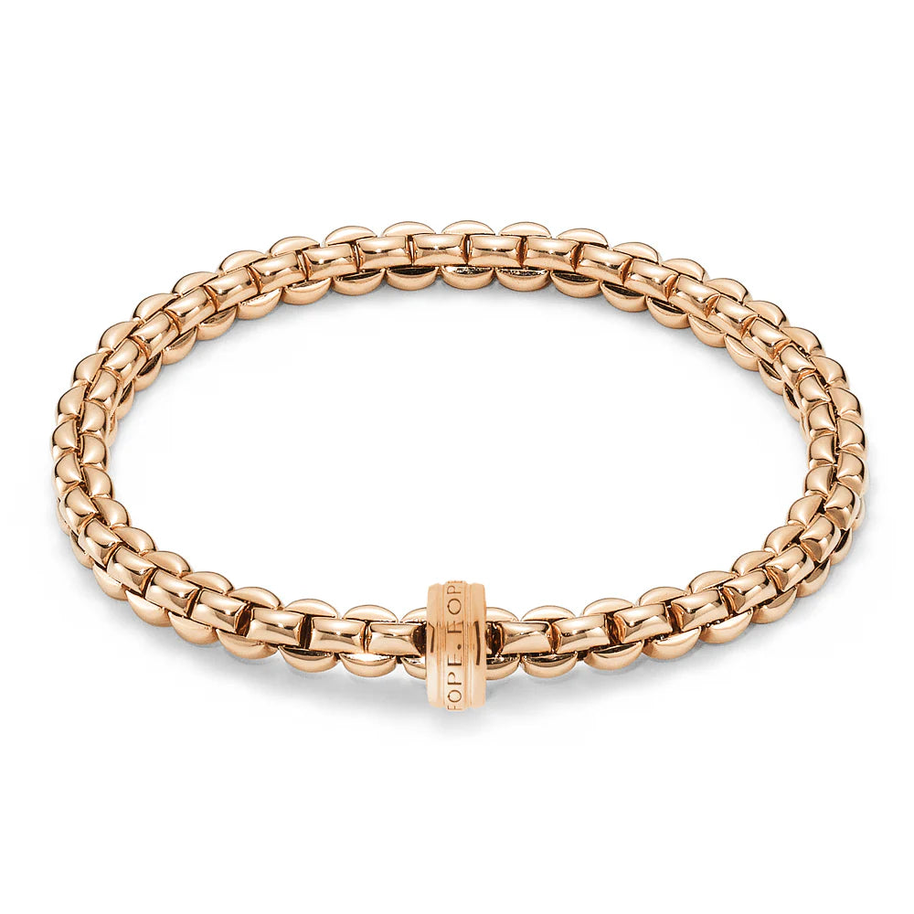 FOPE Flex'it EKA Bracelet with Rondell - Rose Gold
