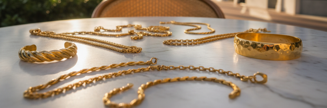 Italian Gold & Zydo Jewelry