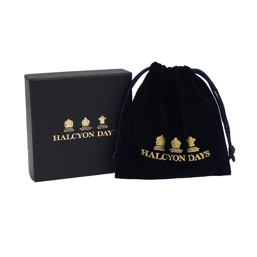 Halcyon Days Agama Pavé Single Bangle Black & Gold