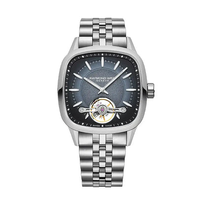Raymond Weil Freelancer Men's Calibre RW1212 Automatic Blue Dial Bracelet Watch, 40mm