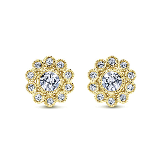 Gabriel & Co. Fashion 14 kt yg flower