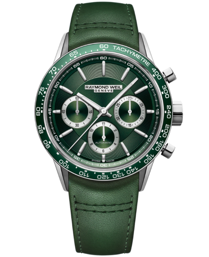 Raymond Weil Freelancer Chronograph Green Watch