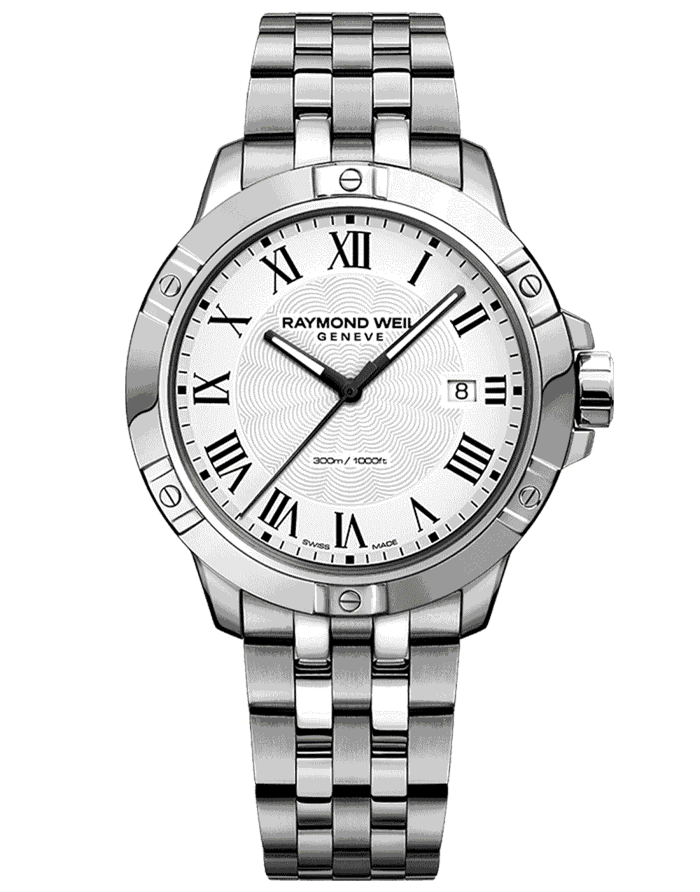 Raymond Weil Classic Stainless Steel White Dial Quartz Watch