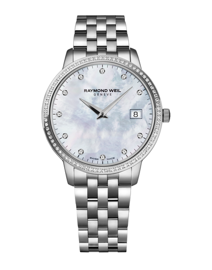 Raymond Weil Toccata Ladies Mother-of-Pearl Diamond Quartz Watch