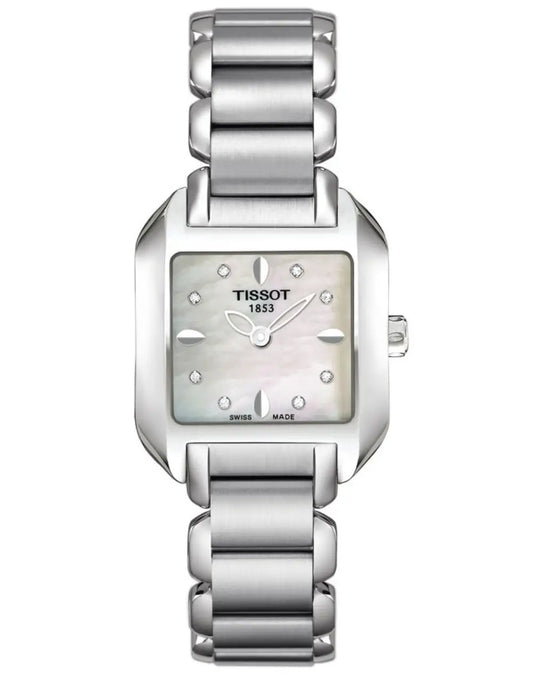 Tissot T-Wave Stainless and Diamond Watch, 24mmx20mm