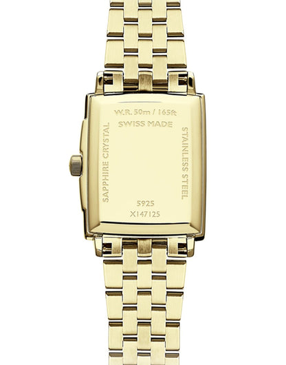Raymond Weil Ladies Yellow Mother of Pearl Toccata Diamond Quartz Watch