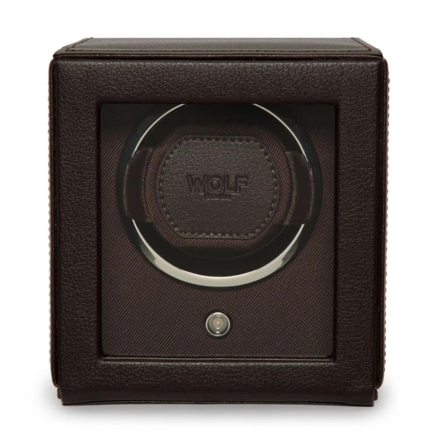WOLF 1834 Cub Single Watch Winder With Cover