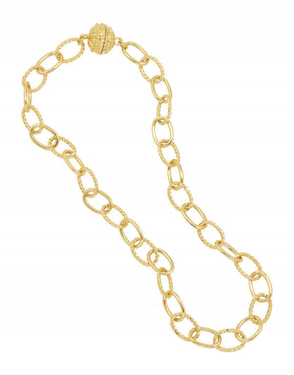 Raymond Mazza Twist Rope Chain with Magnetic Clasp