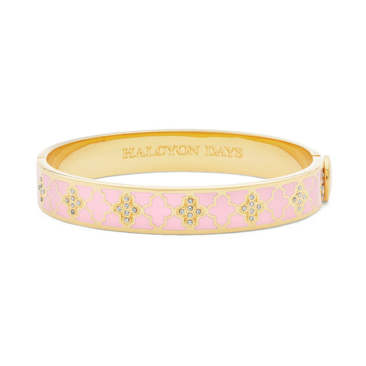 Halcyon Days Agama Sparkle Pink/Clear Bangle