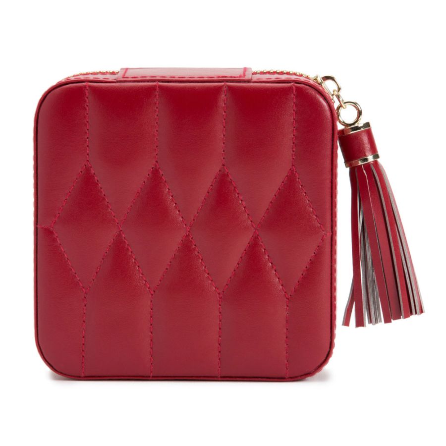 Wolf 1834 Caroline Zip Travel Case Red