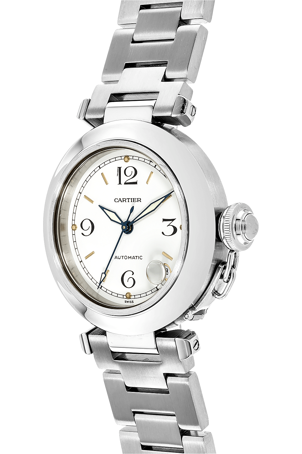 Cartier Pasha 35mm Stainless Steel Automatic Watch Ref. 2324