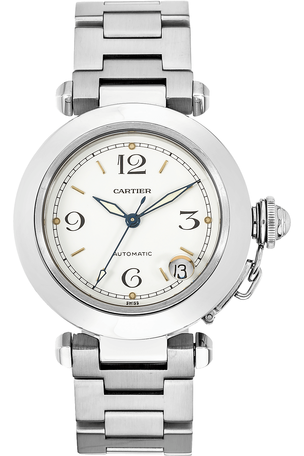 Cartier Pasha 35mm Stainless Steel Automatic Watch Ref. 2324