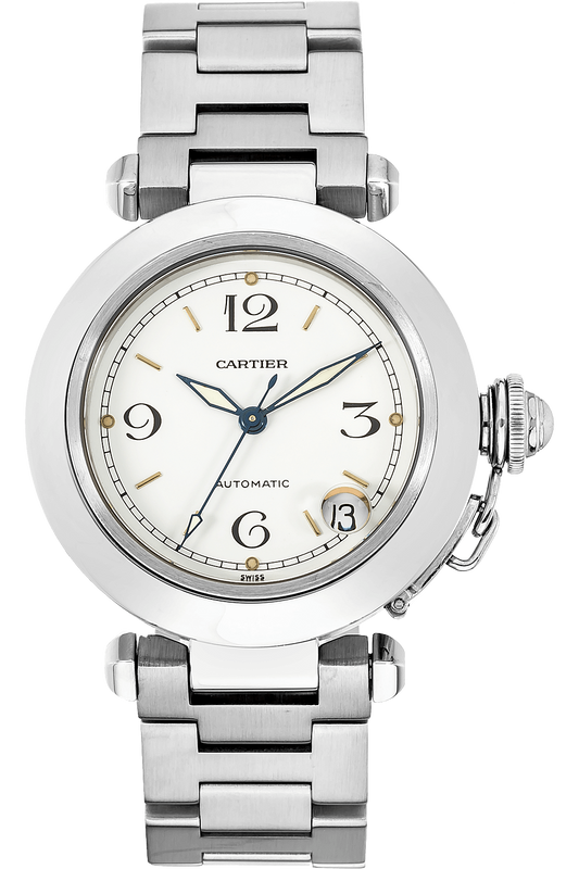 Cartier Pasha 35mm Stainless Steel Automatic Watch Ref. 2324